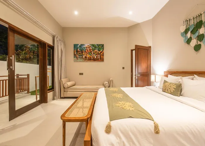 Villa 4 Bd Rice Paddies View 4 Mins To
