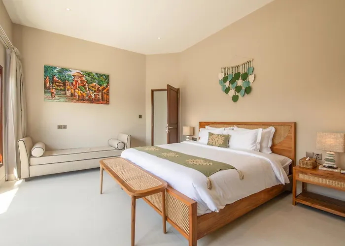 Villa 4 Bd Rice Paddies View 4 Mins To