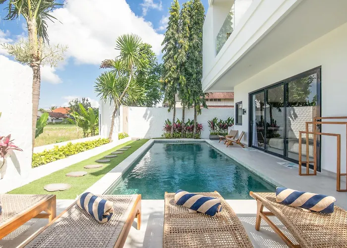4 Bd Rice Paddies View 4 Mins To Villa Seminyak (Bali)