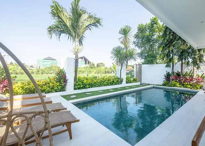Villa 4 Bd Rice Paddies View 4 Mins To *