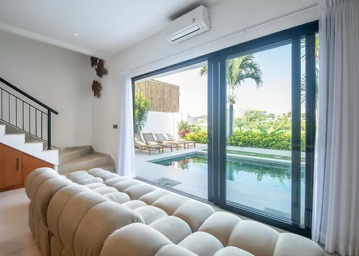 Villa 4 Bd Rice Paddies View 4 Mins To